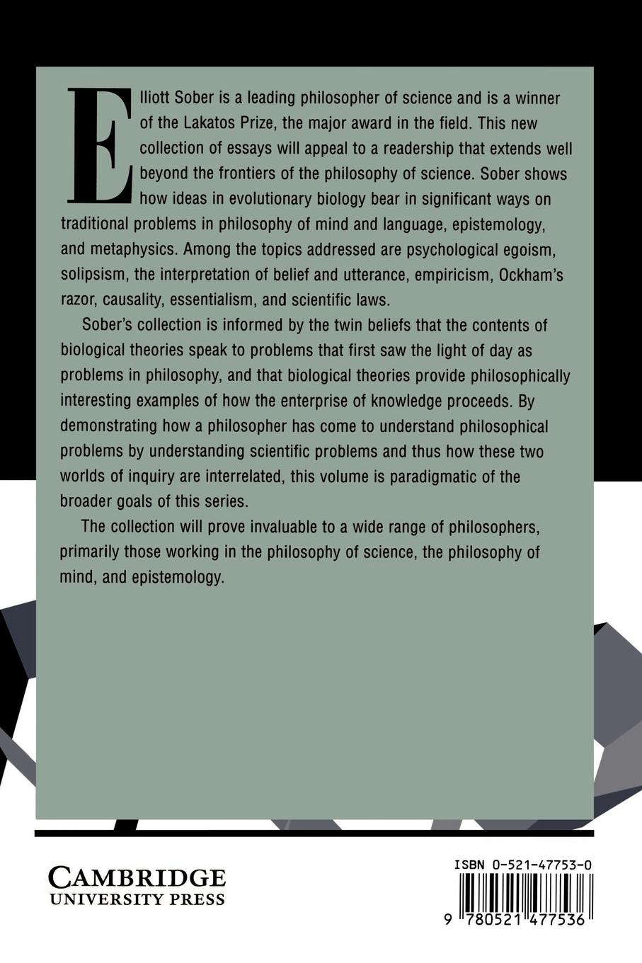 Rückseitencover From a Biological Point of View