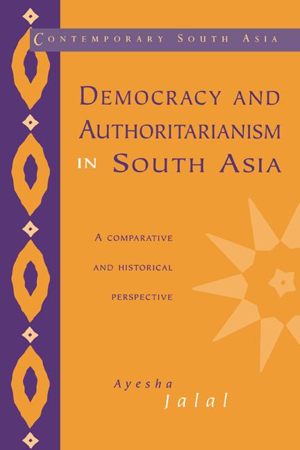 Vorderes Coverbild Democracy and Authoritarianism in South Asia