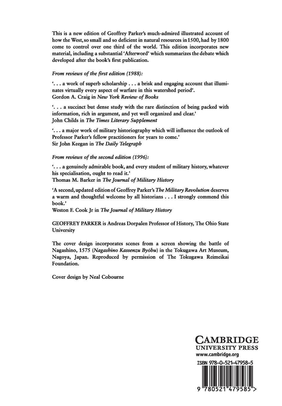 Rückseitencover The Military Revolution