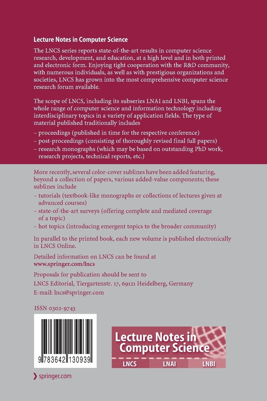 Rückseitencover Advanced Information Systems Engineering