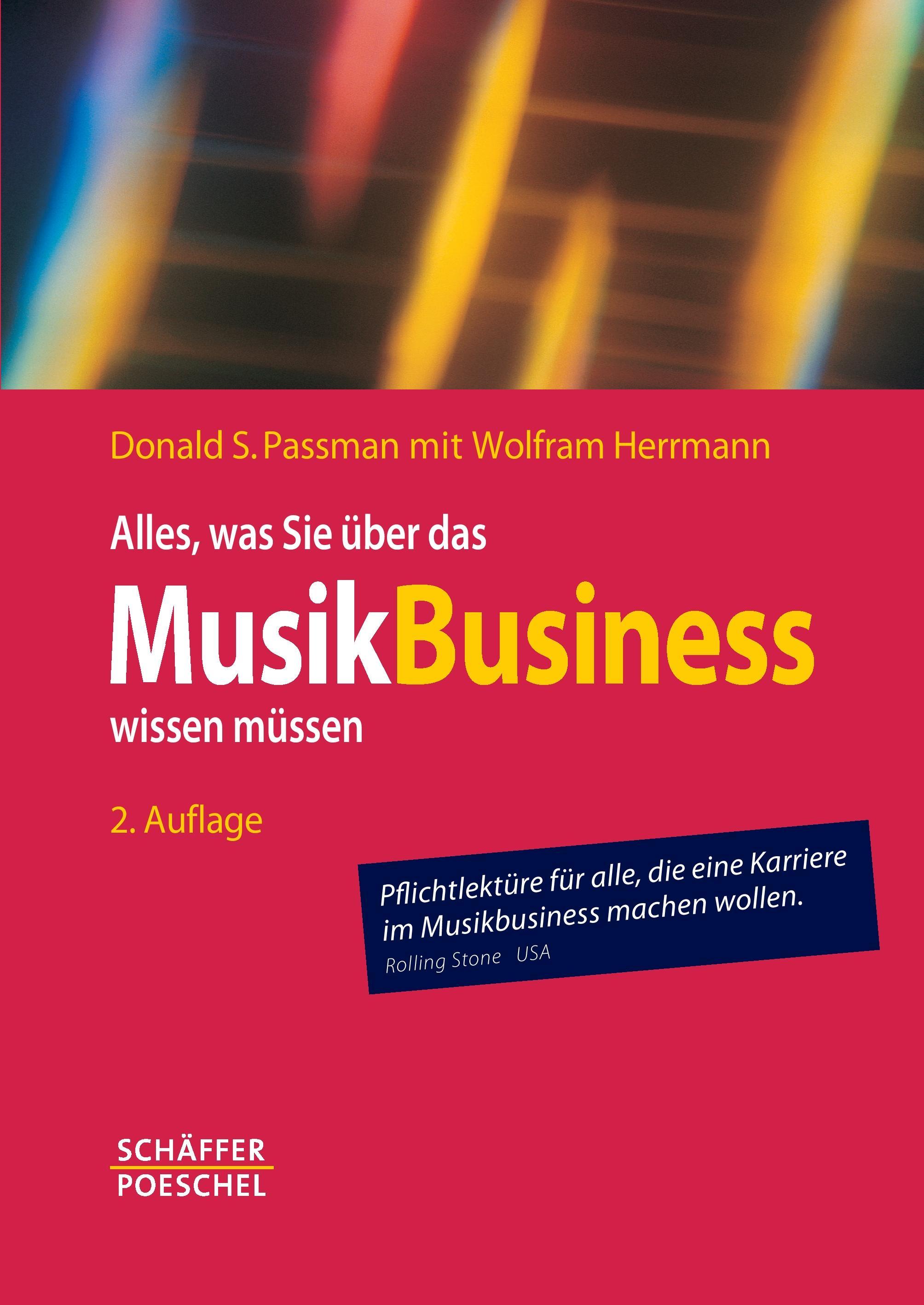 Vorderes Coverbild Alles, was Sie über das Musikbusiness wissen müssen