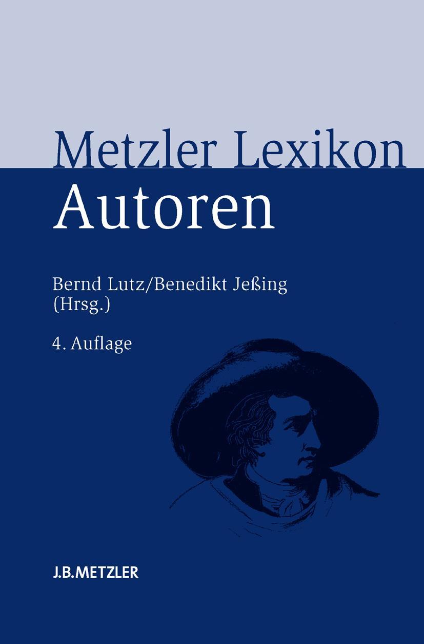 Vorderes Coverbild Metzler Lexikon Autoren