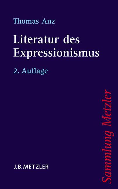 Vorderes Coverbild Literatur des Expressionismus