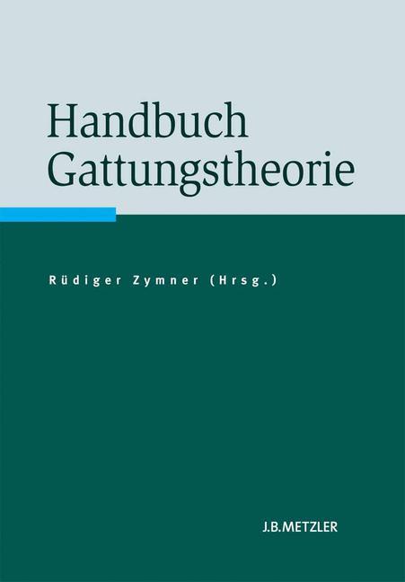 Vorderes Coverbild Handbuch Gattungstheorie