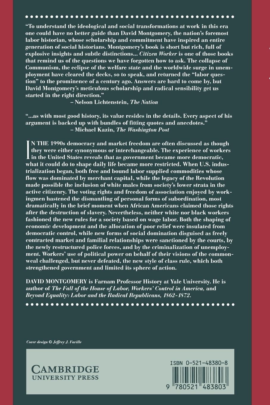 Rückseitencover Citizen Worker