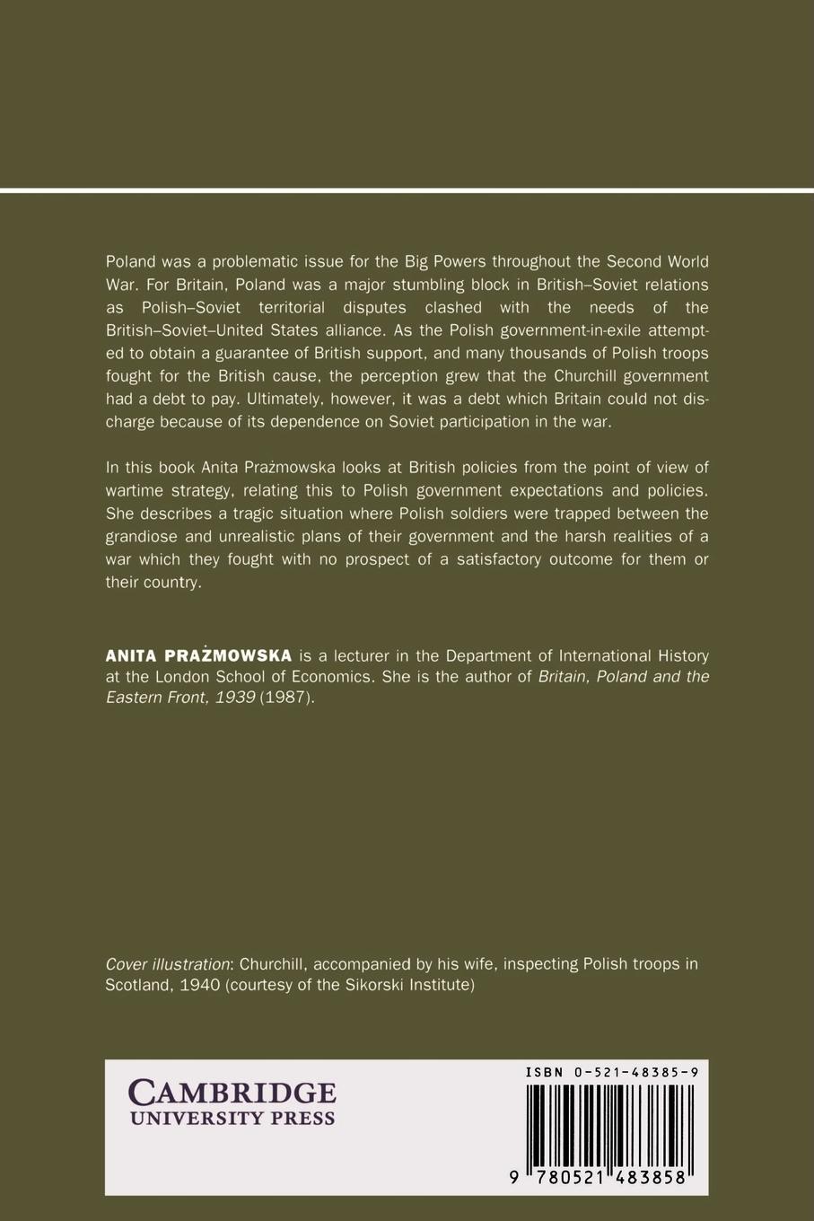 Rückseitencover Britain and Poland 1939 1943