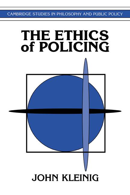 Vorderes Coverbild The Ethics of Policing