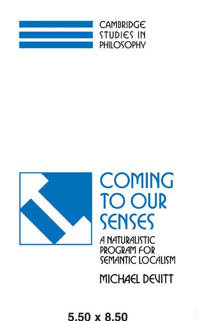 Vorderes Coverbild Coming to Our Senses