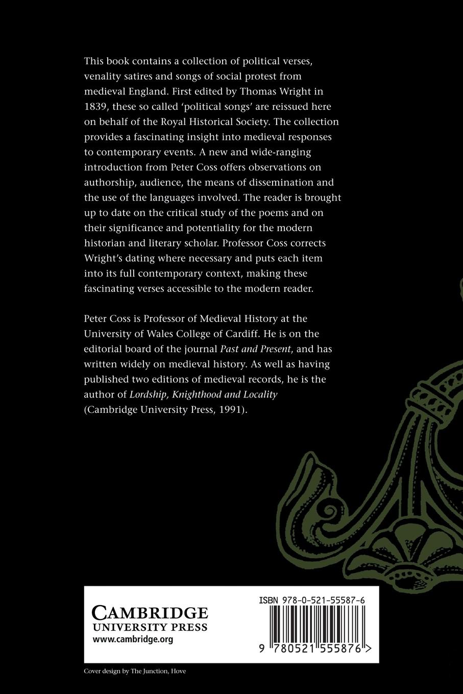 Rückseitencover Thomas Wright's Political Songs of England