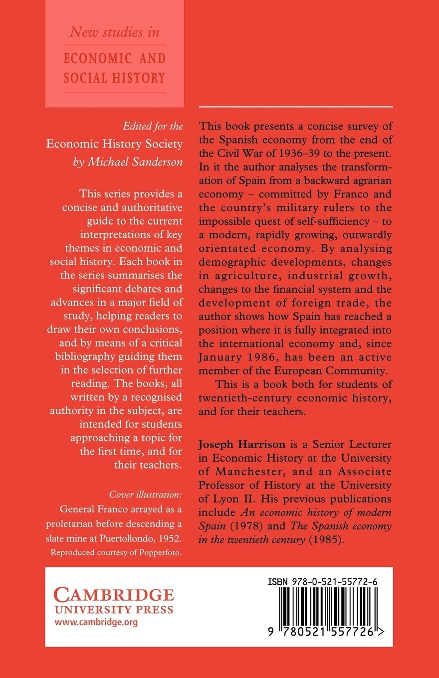 Rückseitencover The Spanish Economy