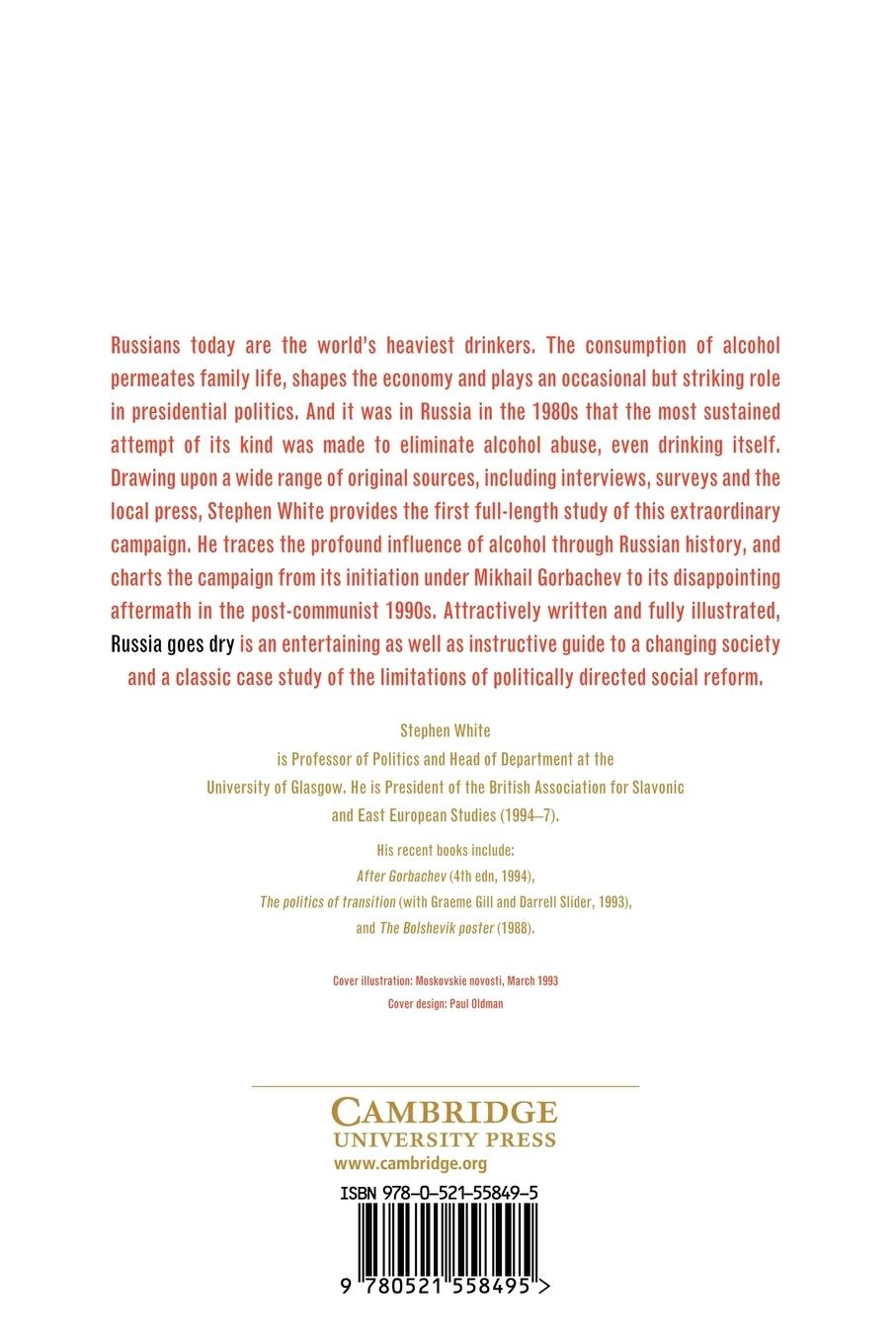 Rückseitencover Russia Goes Dry