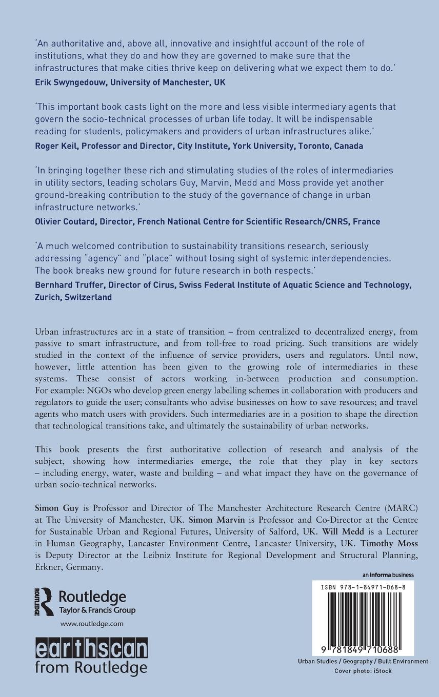 Rückseitencover Shaping Urban Infrastructures