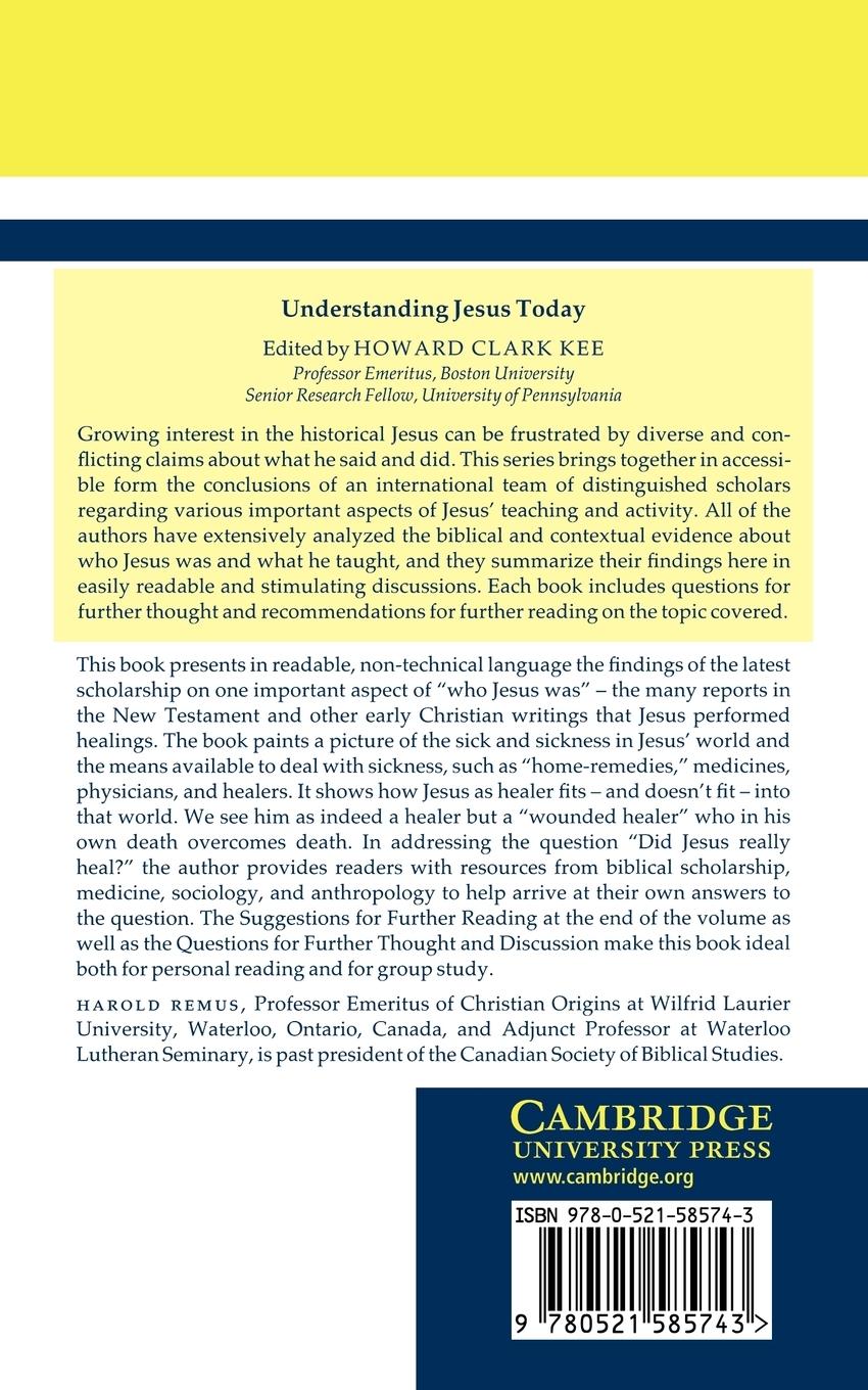 Rückseitencover Jesus as Healer