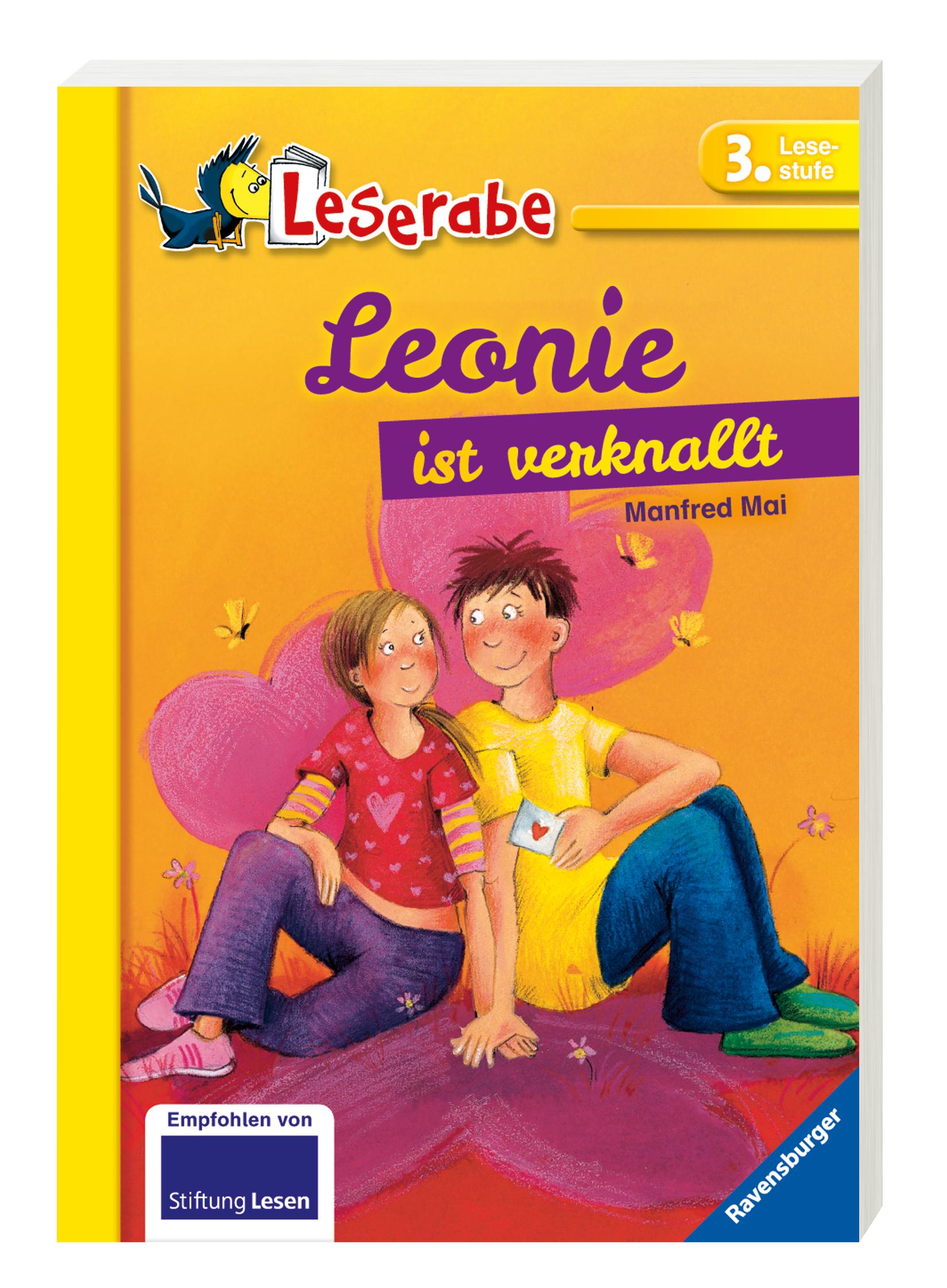 Beispielinhalt (Bild) Leonie ist verknallt - Leserabe 3. Klasse - Erstlesebuch ab 8 Jahren
