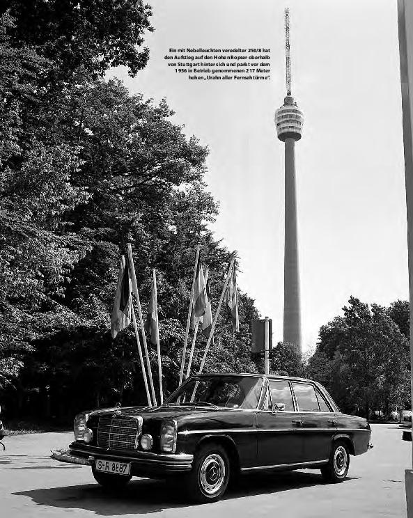Beispielinhalt (Bild) Mercedes-Benz Strich-8 Modelle 200 - 280 E