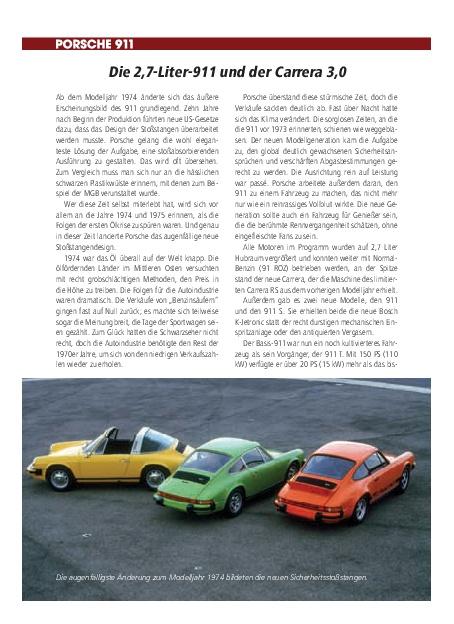 Beispielinhalt (Bild) Praxisratgeber Klassikerkauf Porsche 911