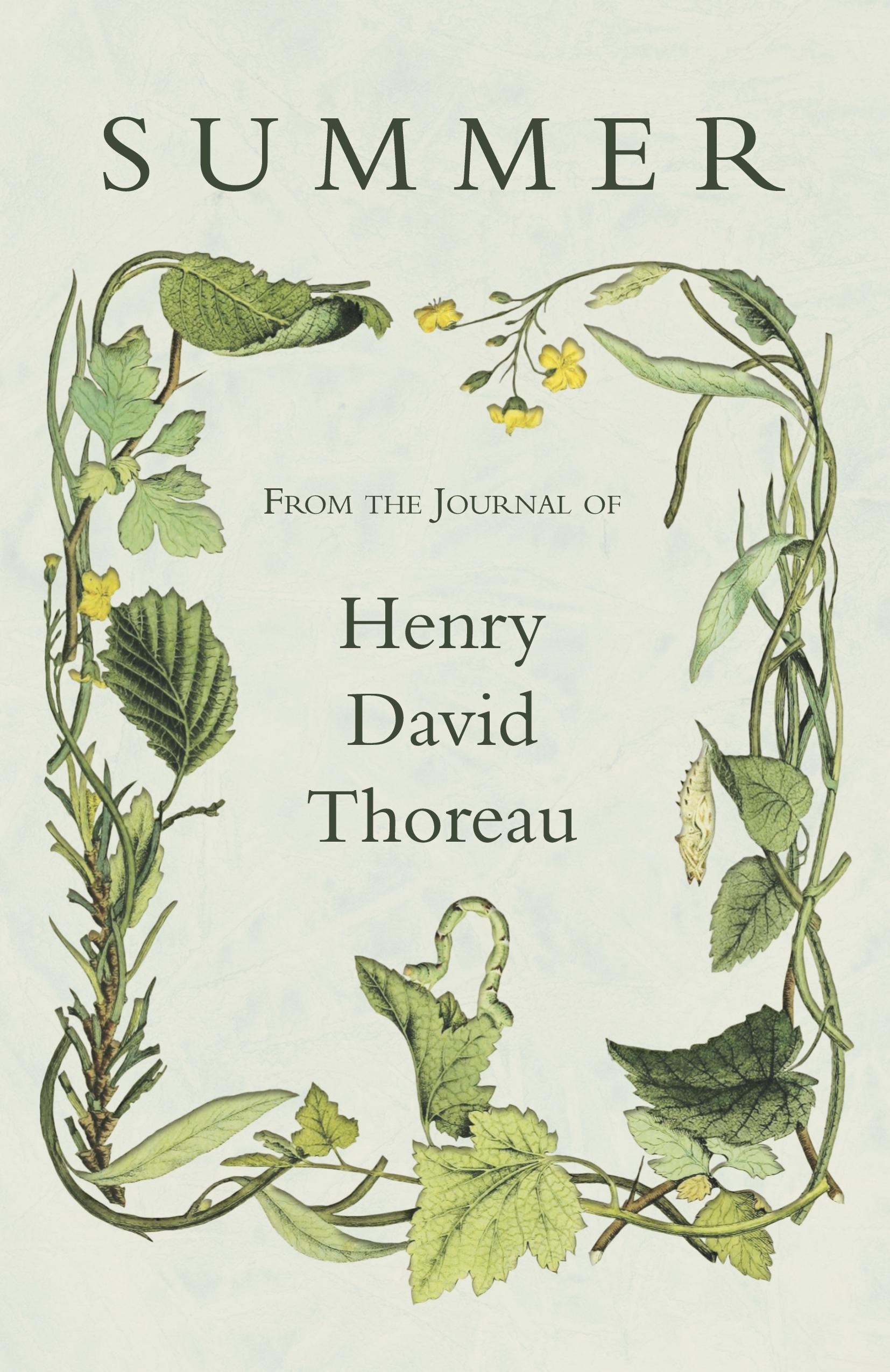 Vorderes Coverbild Summer - From the Journal of Henry David Thoreau