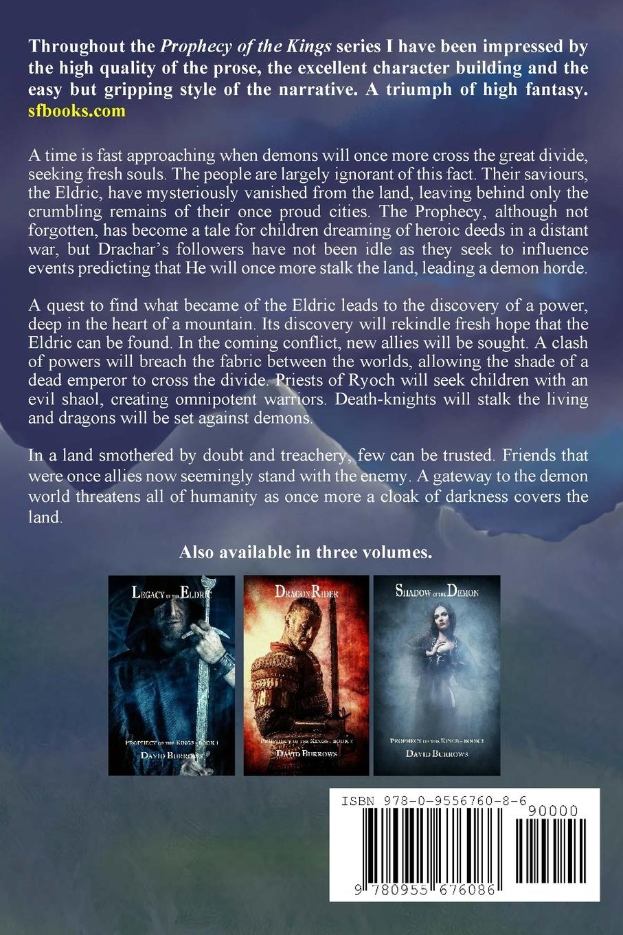 Rückseitencover The Prophecy of the Kings - Trilogy