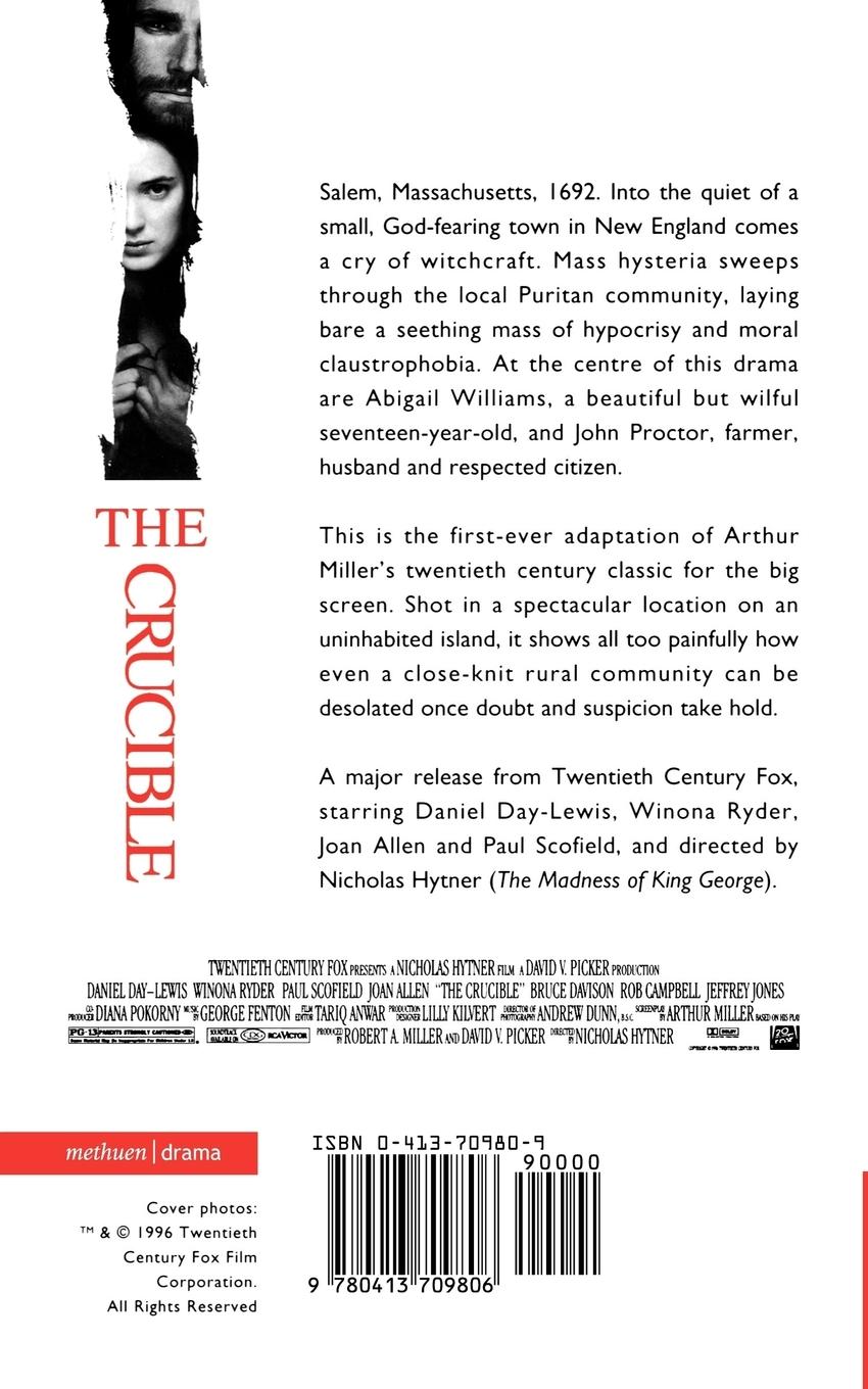 Rückseitencover The Crucible Film Tie-In Ed