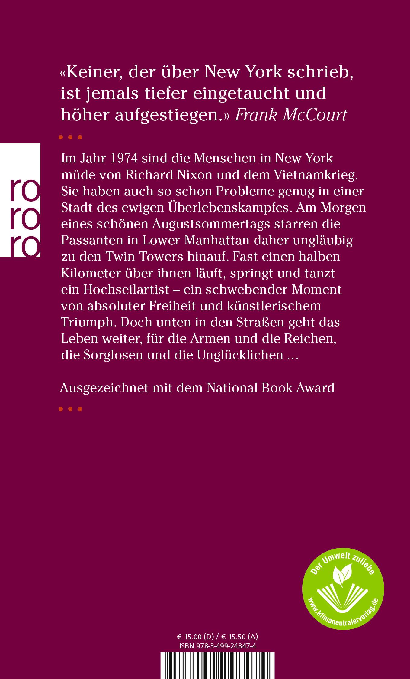 Rückseitencover Die große Welt