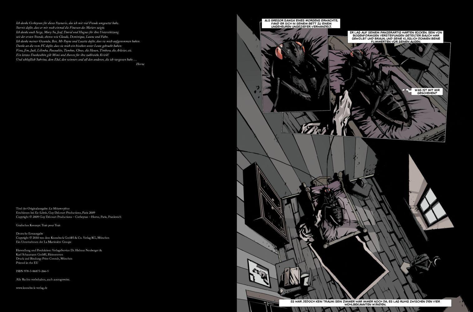 Beispielinhalt (Bild) Die Verwandlung