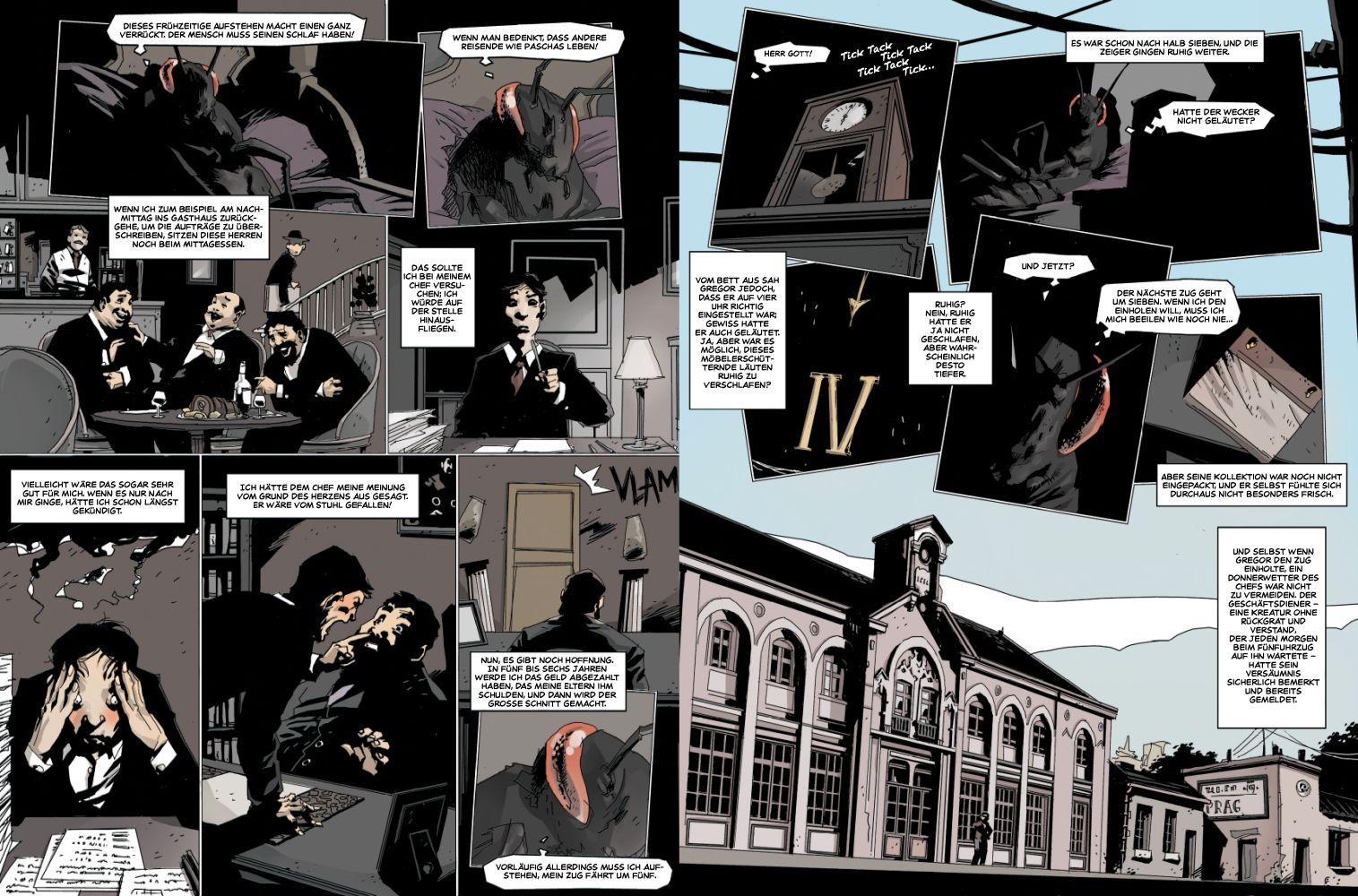 Beispielinhalt (Bild) Die Verwandlung