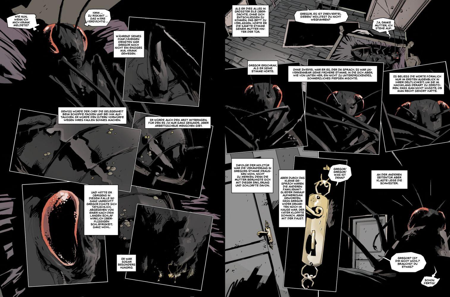 Beispielinhalt (Bild) Die Verwandlung