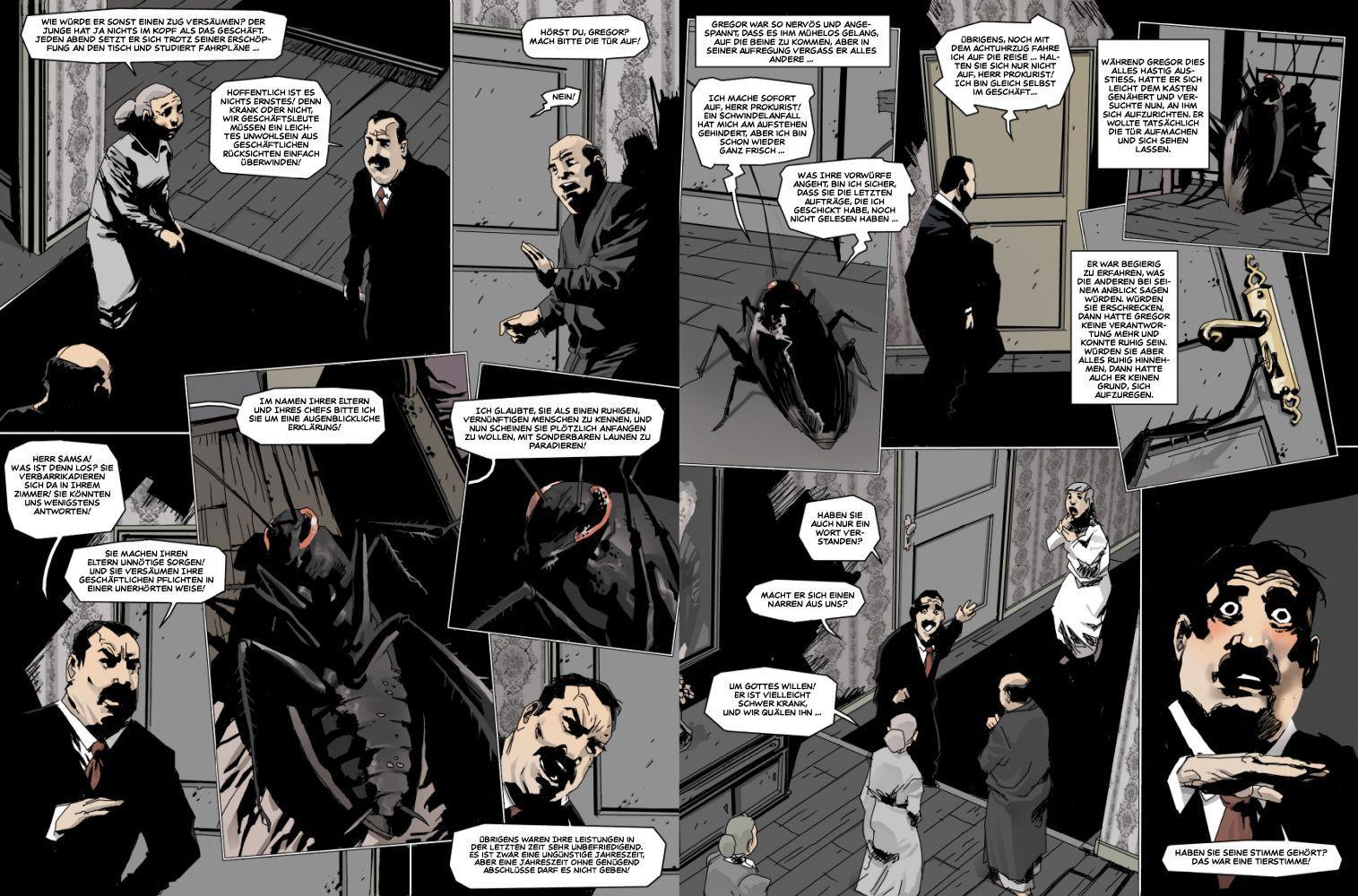 Beispielinhalt (Bild) Die Verwandlung