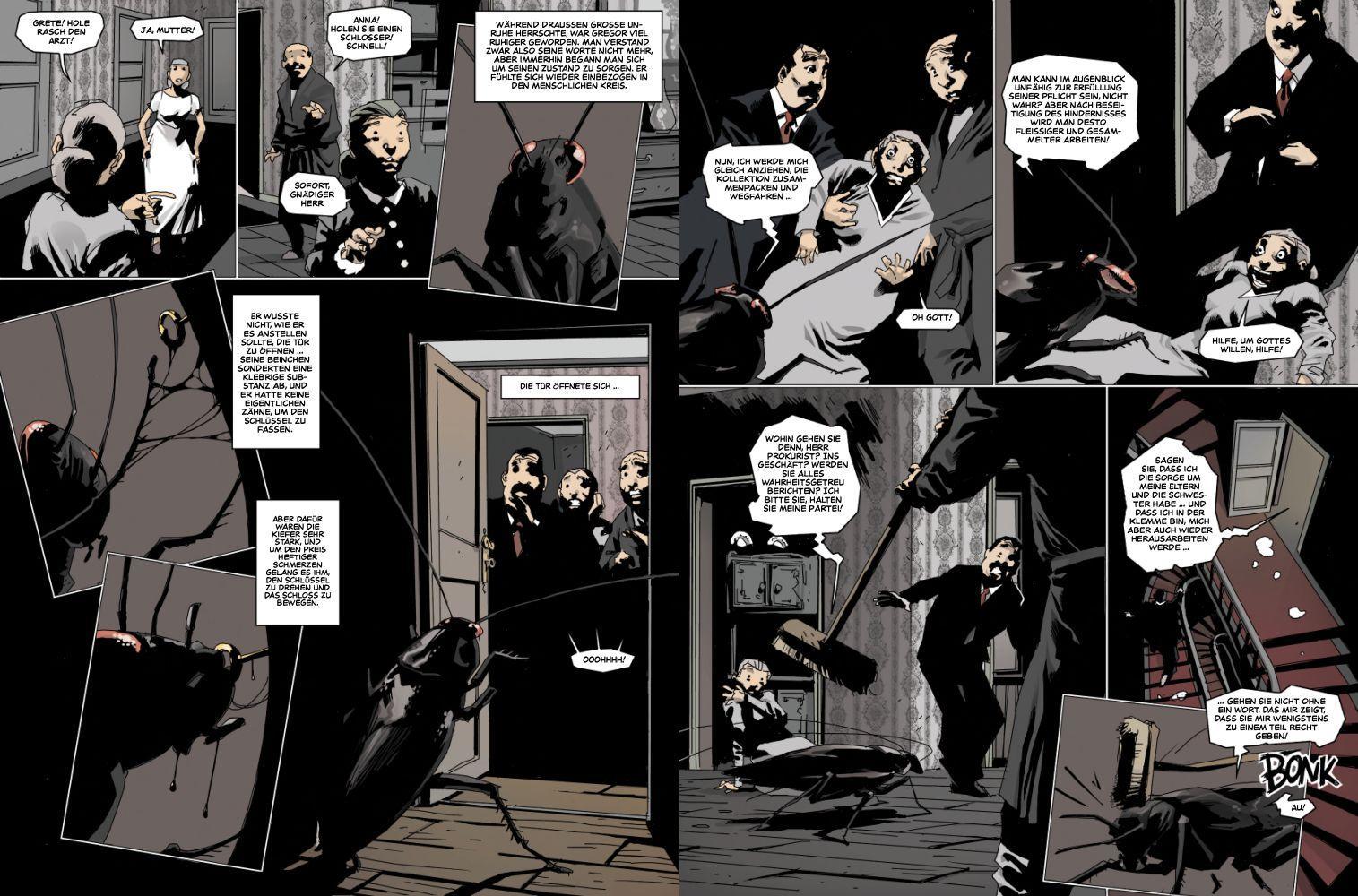 Beispielinhalt (Bild) Die Verwandlung