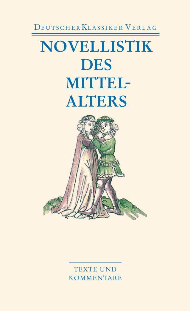 Vorderes Coverbild Novellistik des Mittelalters