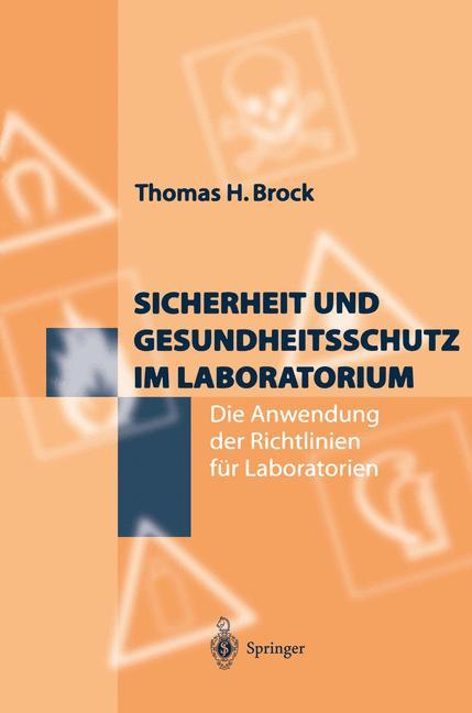 Vorderes Coverbild Sicherheit und Gesundheitsschutz im Laboratorium