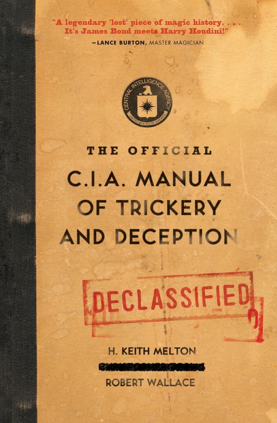 Vorderes Coverbild The Official CIA Manual of Trickery and Deception