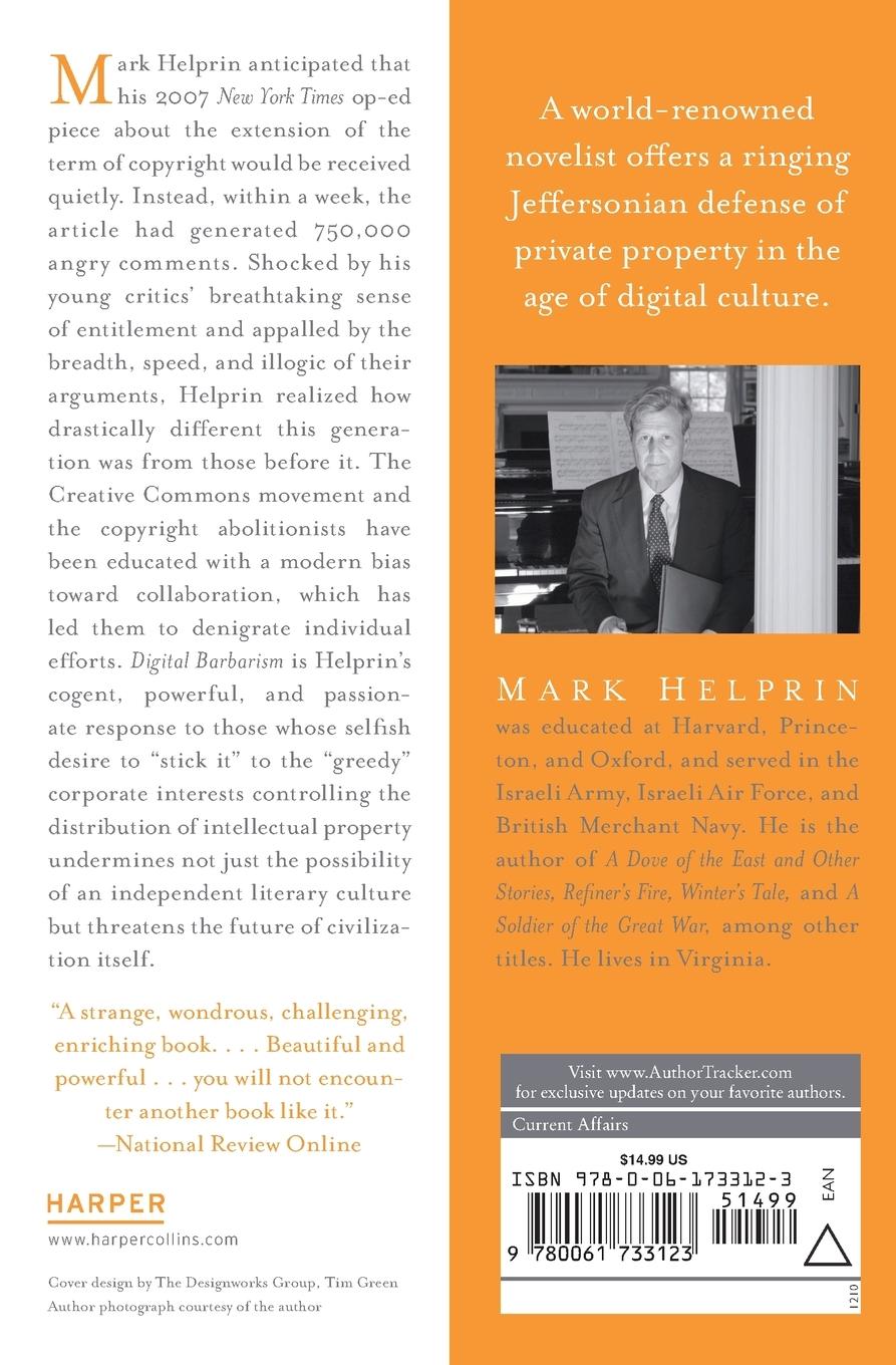 Rückseitencover Digital Barbarism