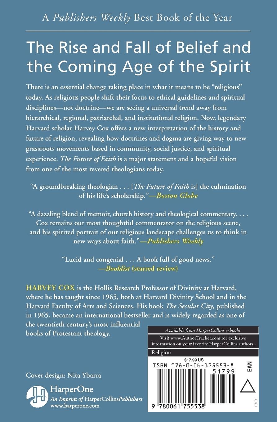 Rückseitencover Future of Faith, The