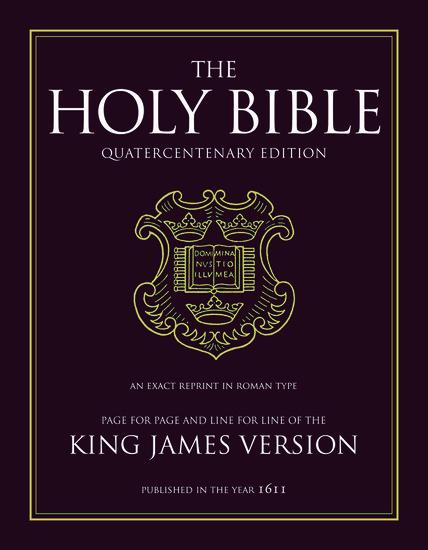 Vorderes Coverbild King James Bible: 400th Anniversary Edition Leather