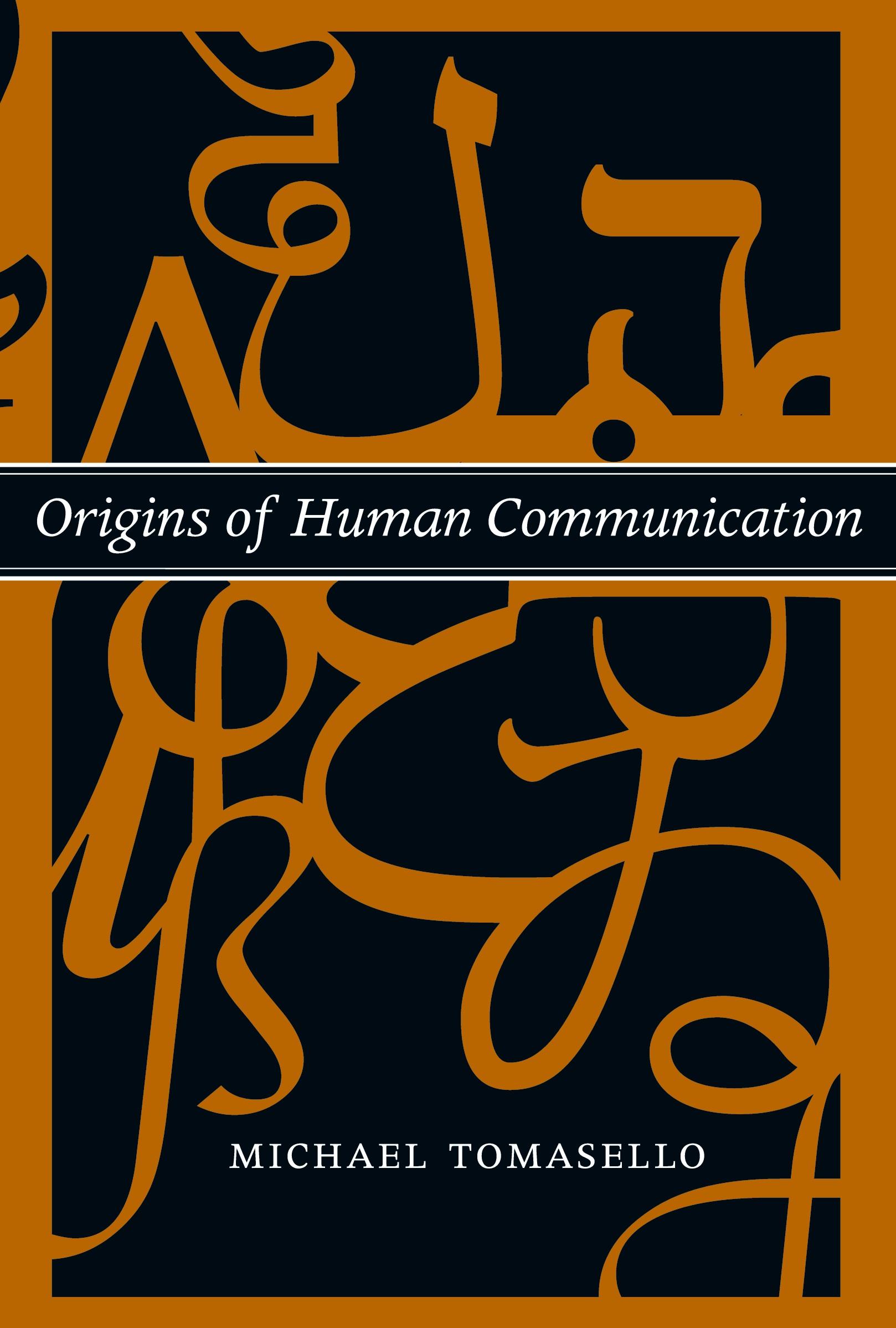 Vorderes Coverbild Origins of Human Communication
