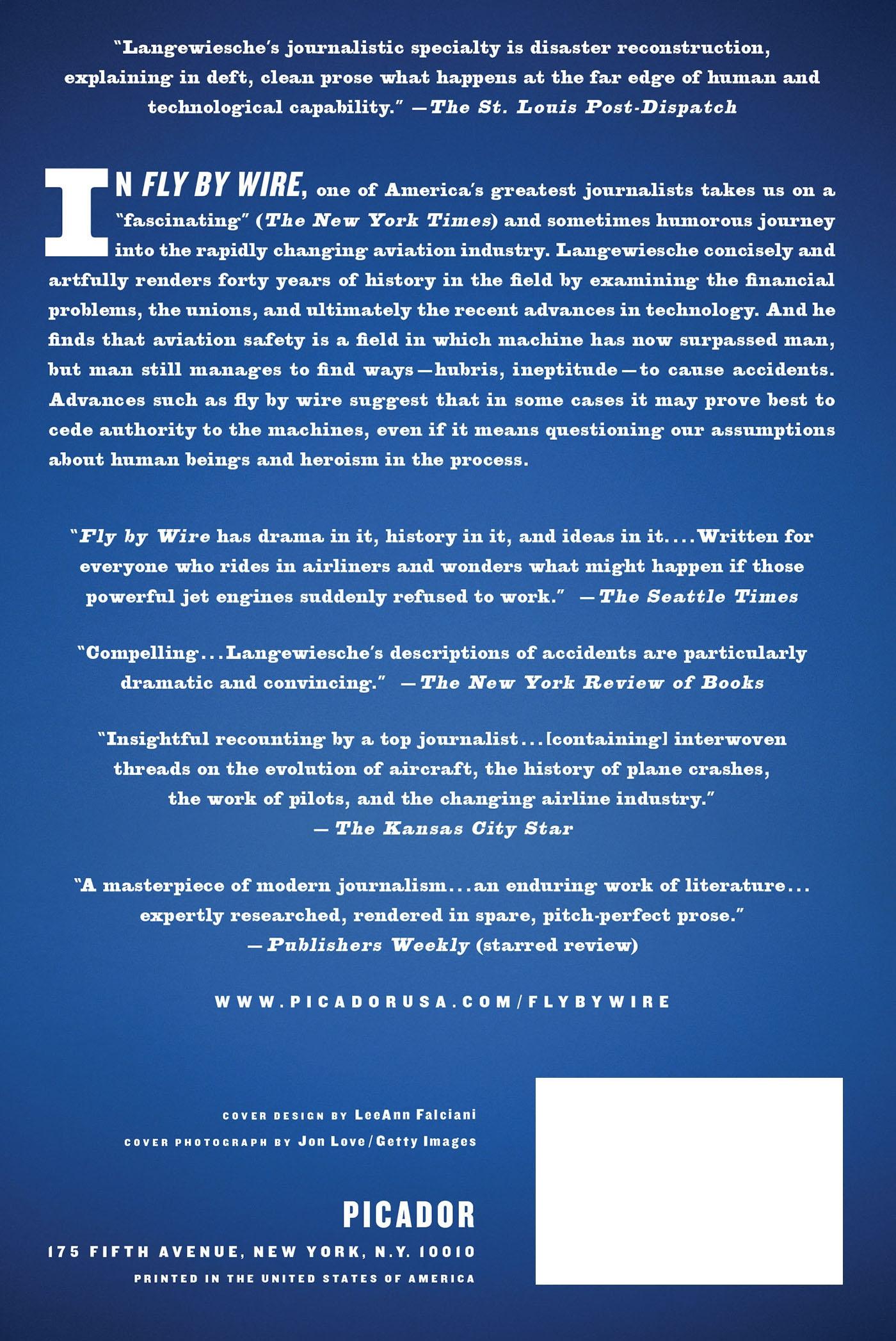 Rückseitencover Fly by Wire