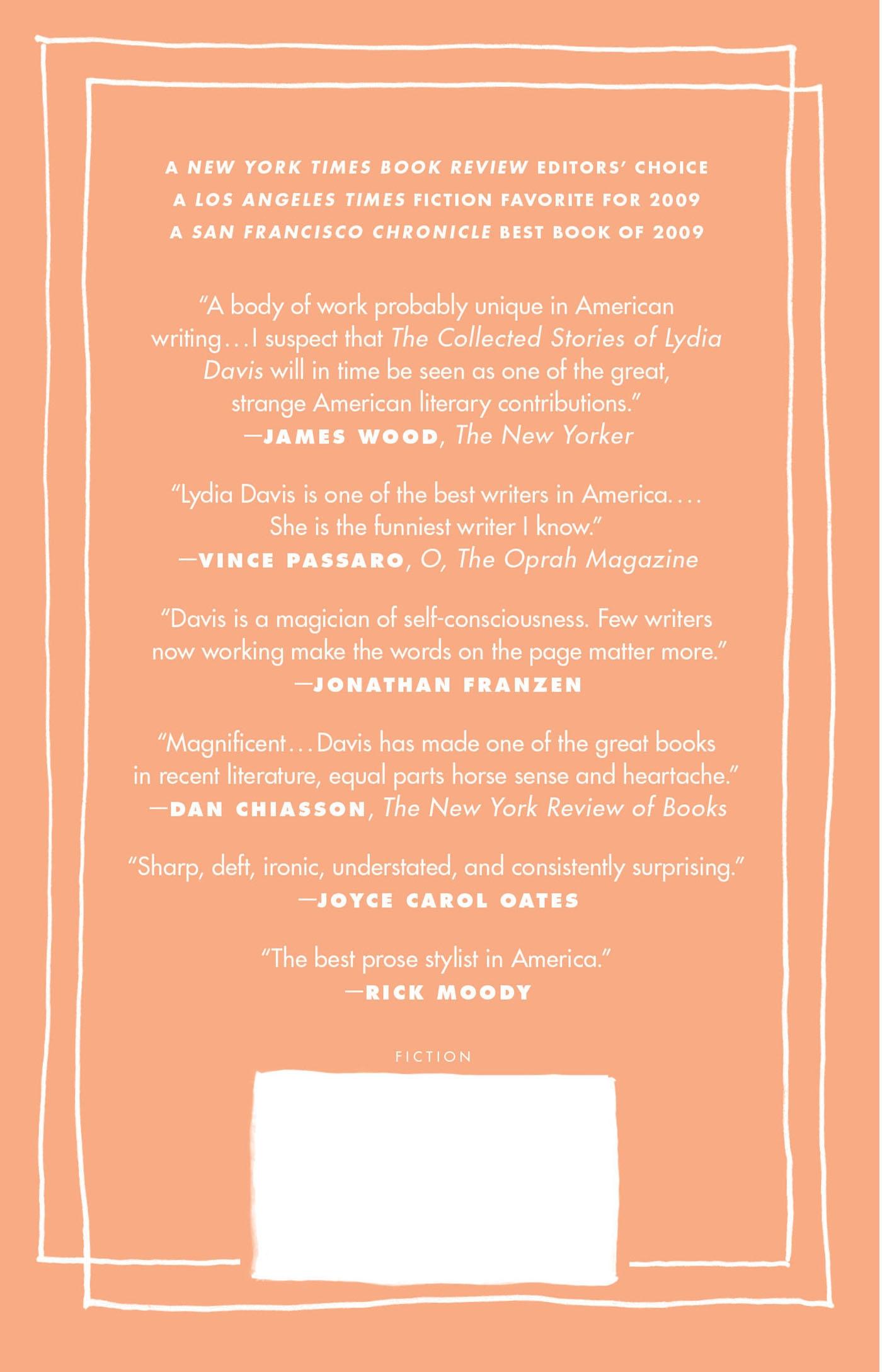 Rückseitencover The Collected Stories of Lydia Davis