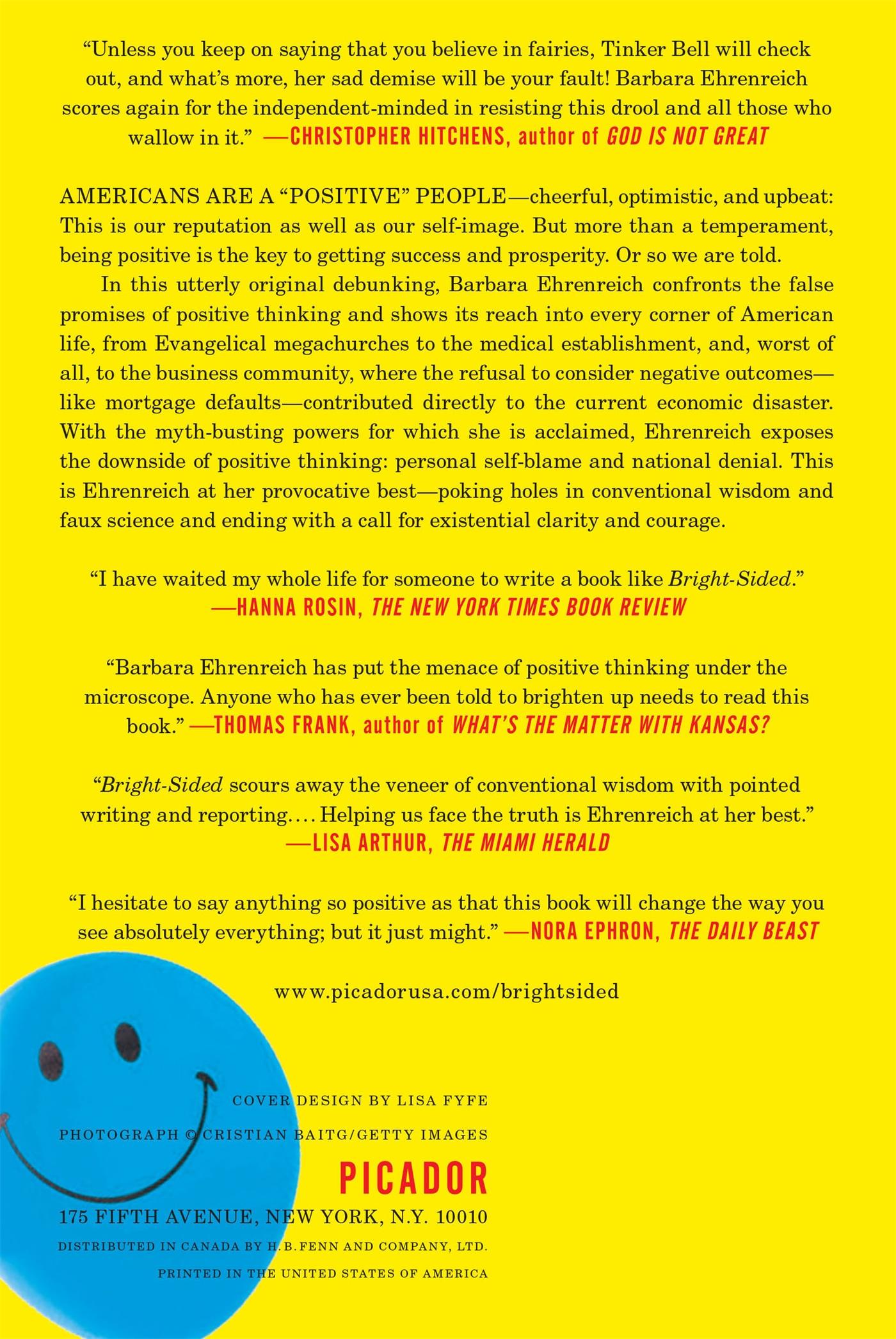 Rückseitencover Bright-Sided