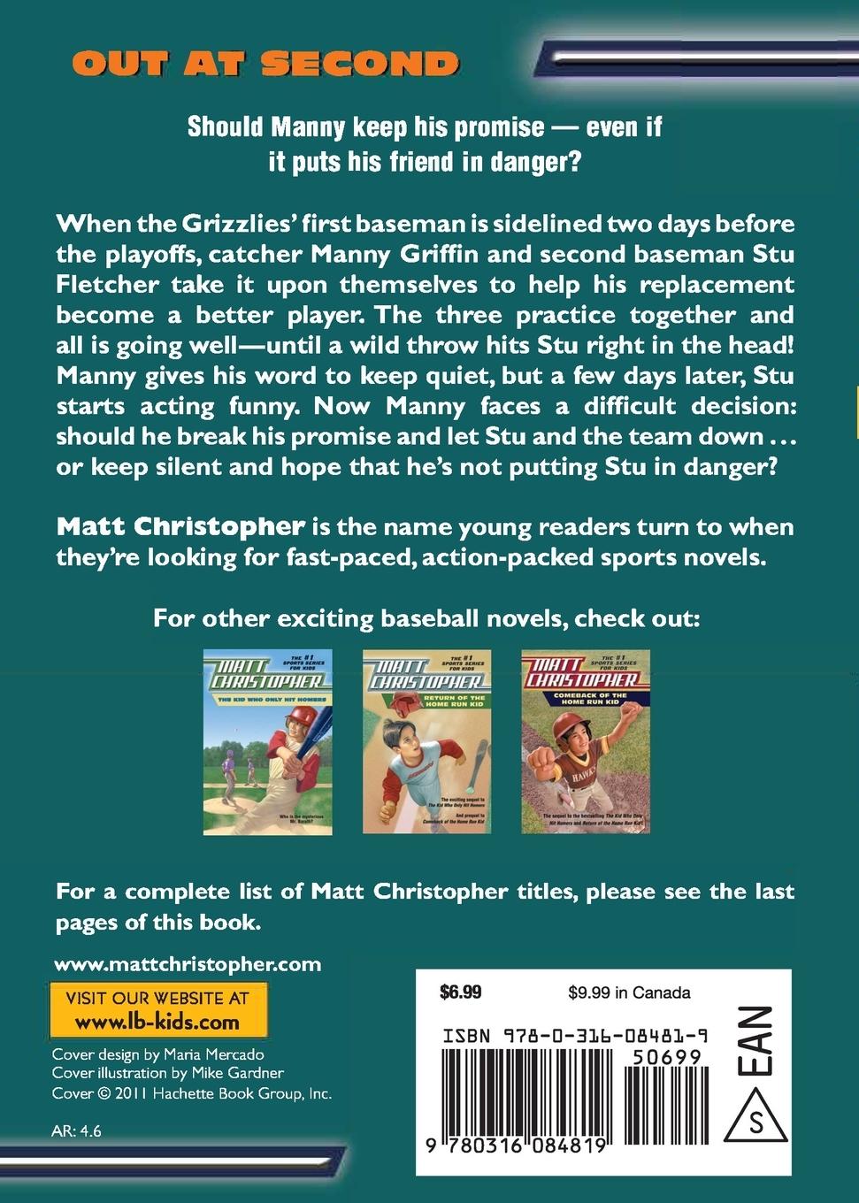 Rückseitencover Out at Second