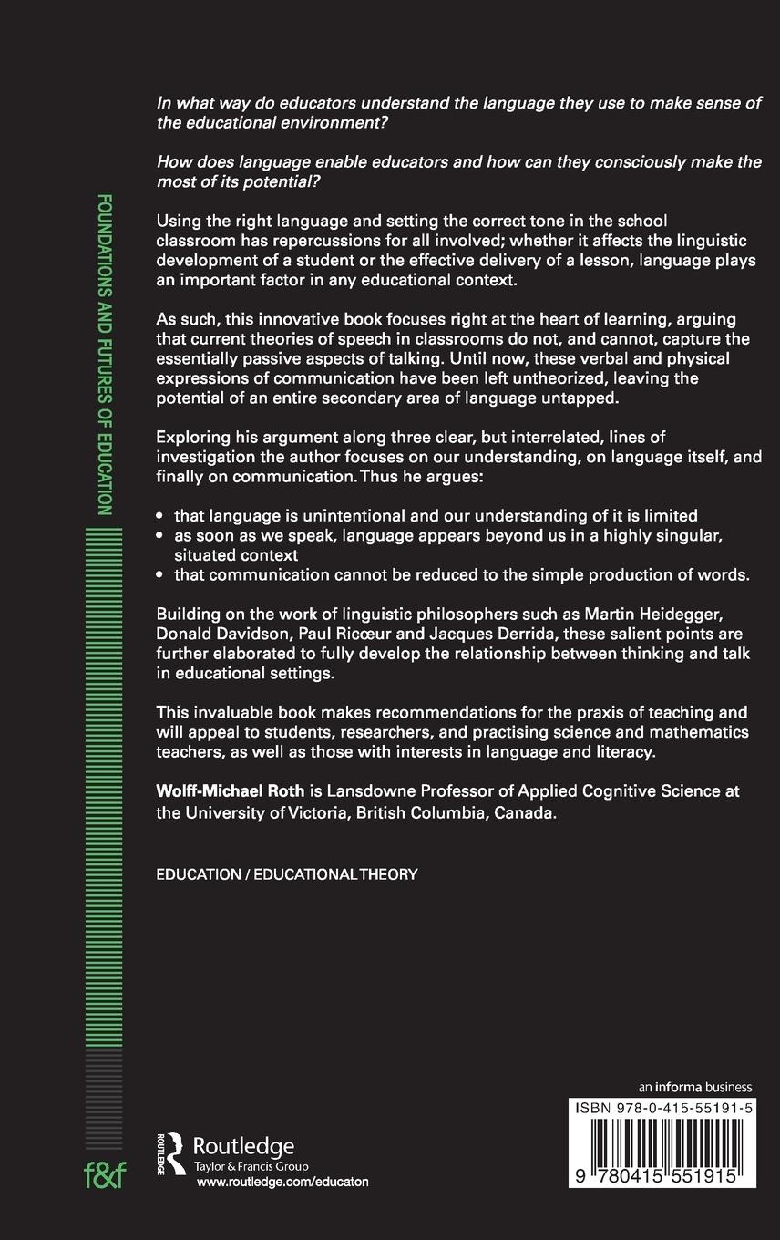 Rückseitencover Language, Learning, Context