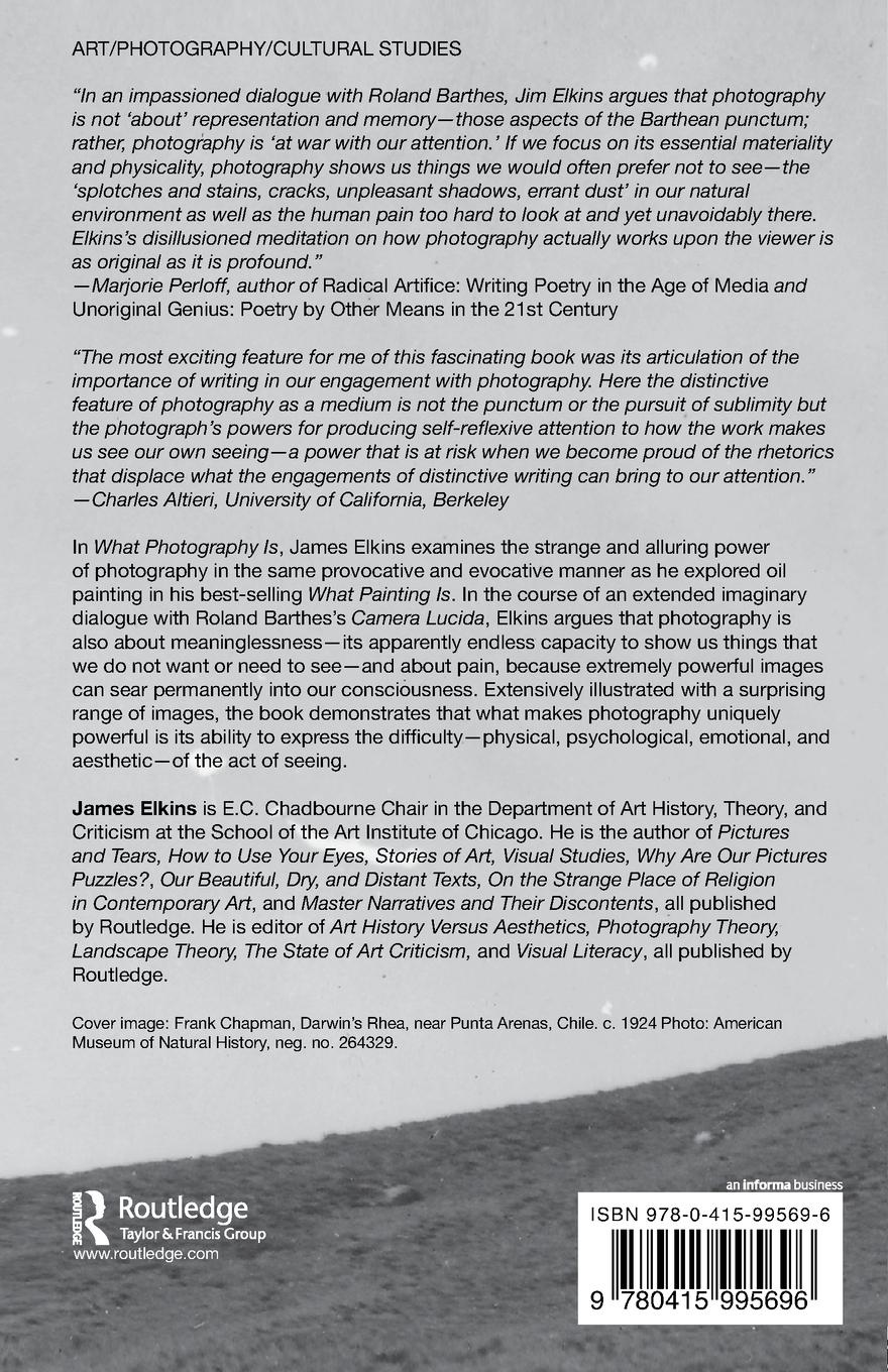 Rückseitencover What Photography Is