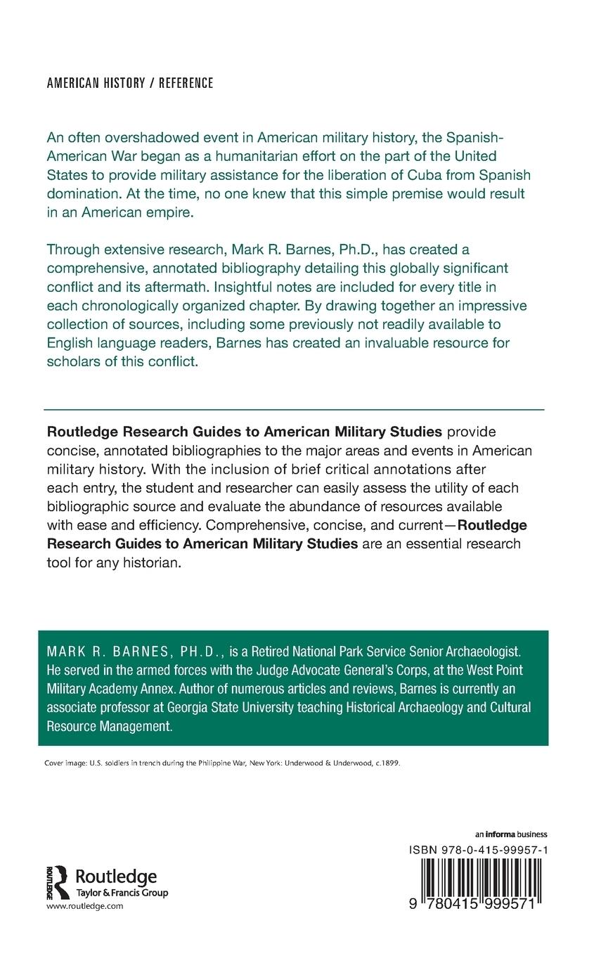 Rückseitencover The Spanish-American War and Philippine Insurrection, 1898-1902