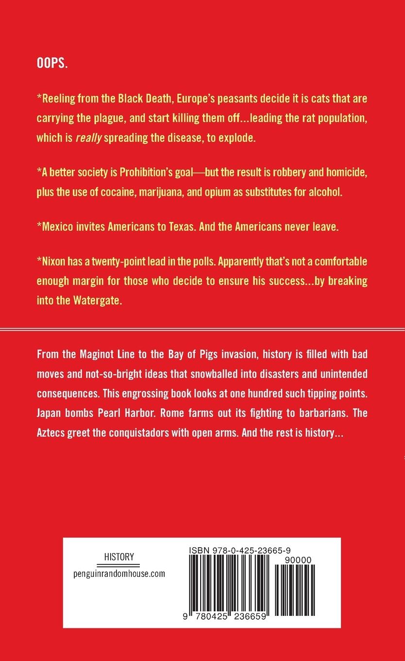 Rückseitencover 100 Mistakes that Changed History