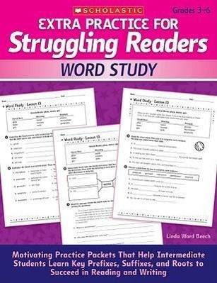 Vorderes Coverbild Extra Practice for Struggling Readers: Word Study