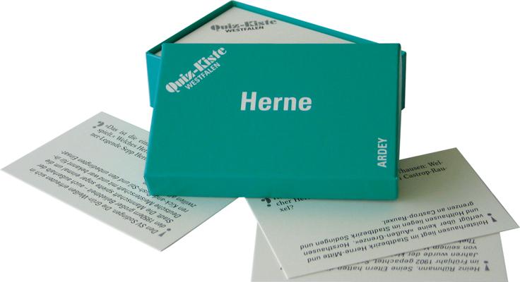 Vorderes Coverbild Quiz-Kiste Westfalen 11. Herne
