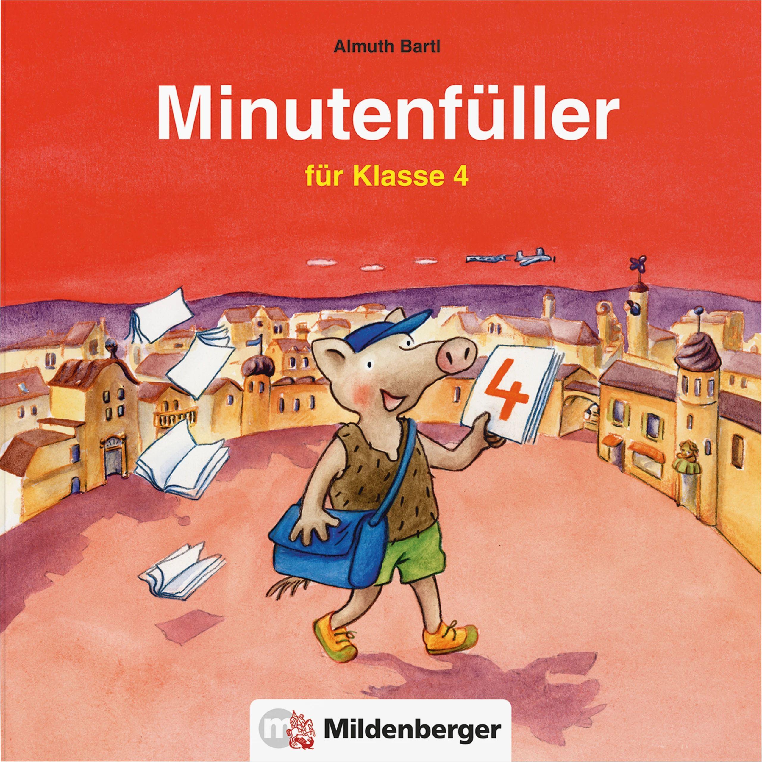 Vorderes Coverbild Minutenfüller Klasse 4