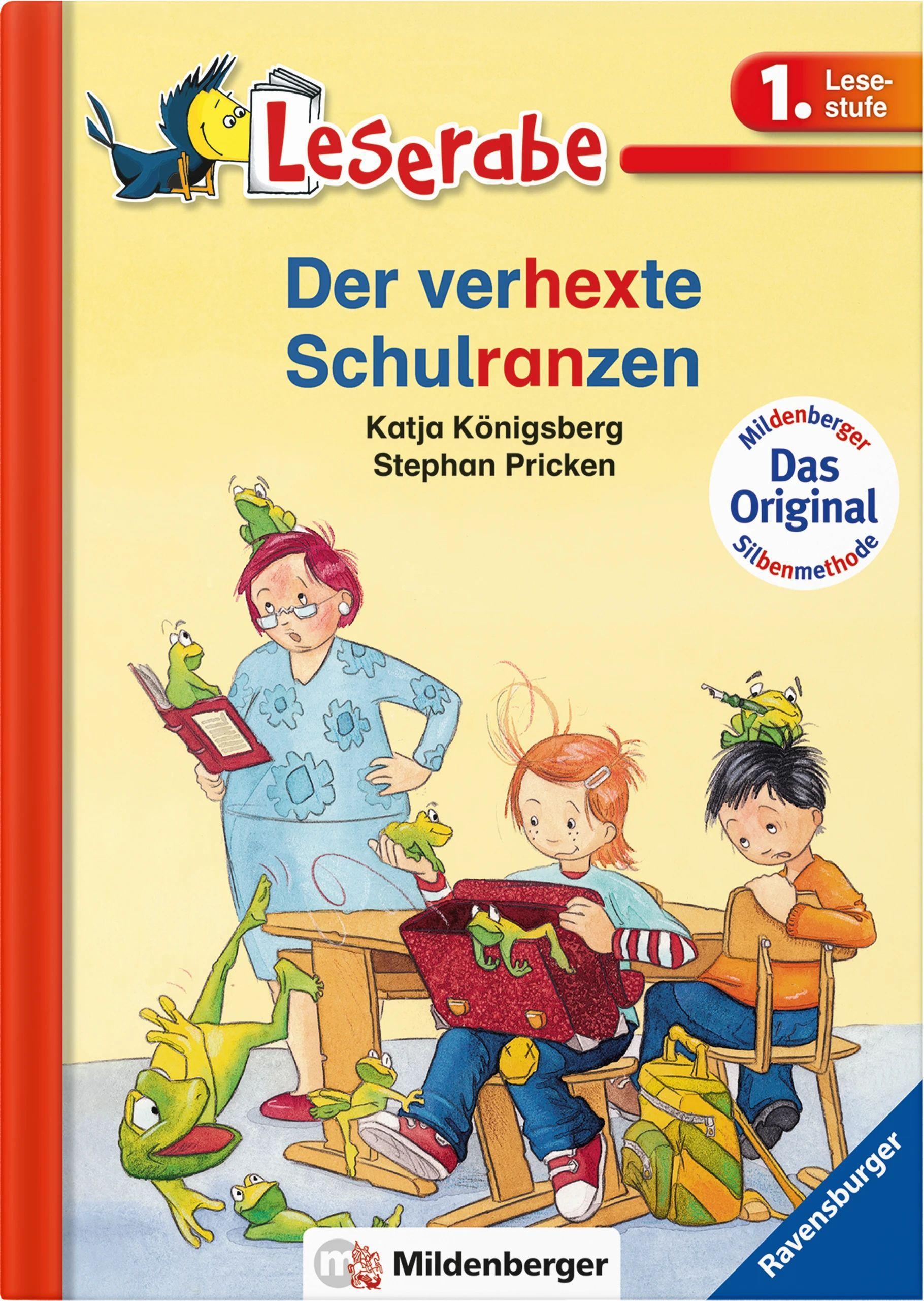 Vorderes Coverbild Leserabe - Der verhexte Schulranzen