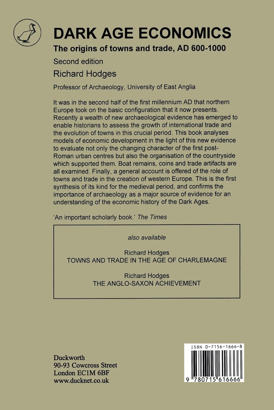 Rückseitencover Dark Age Economics