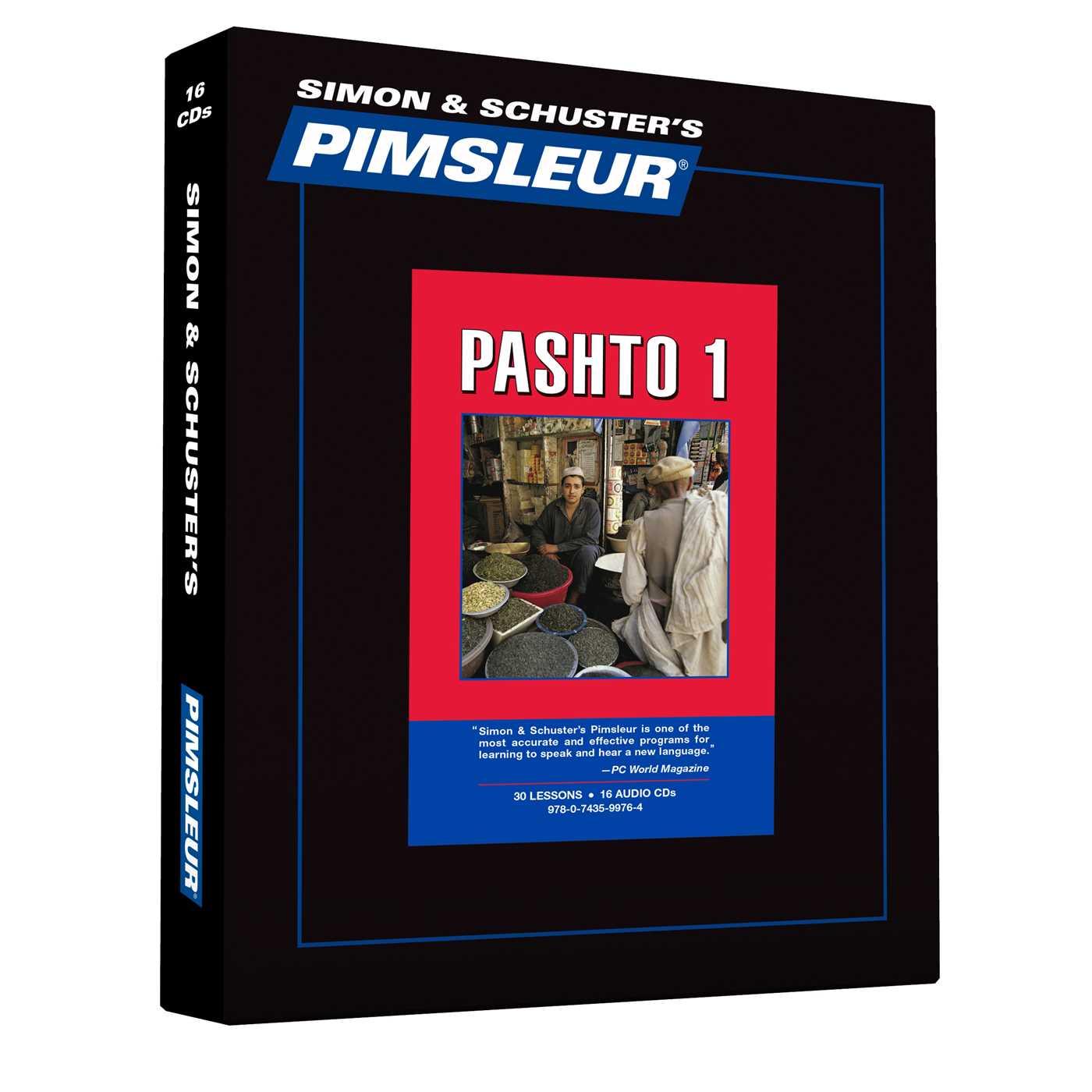 Vorderes Coverbild Pimsleur Pashto Level 1 CD
